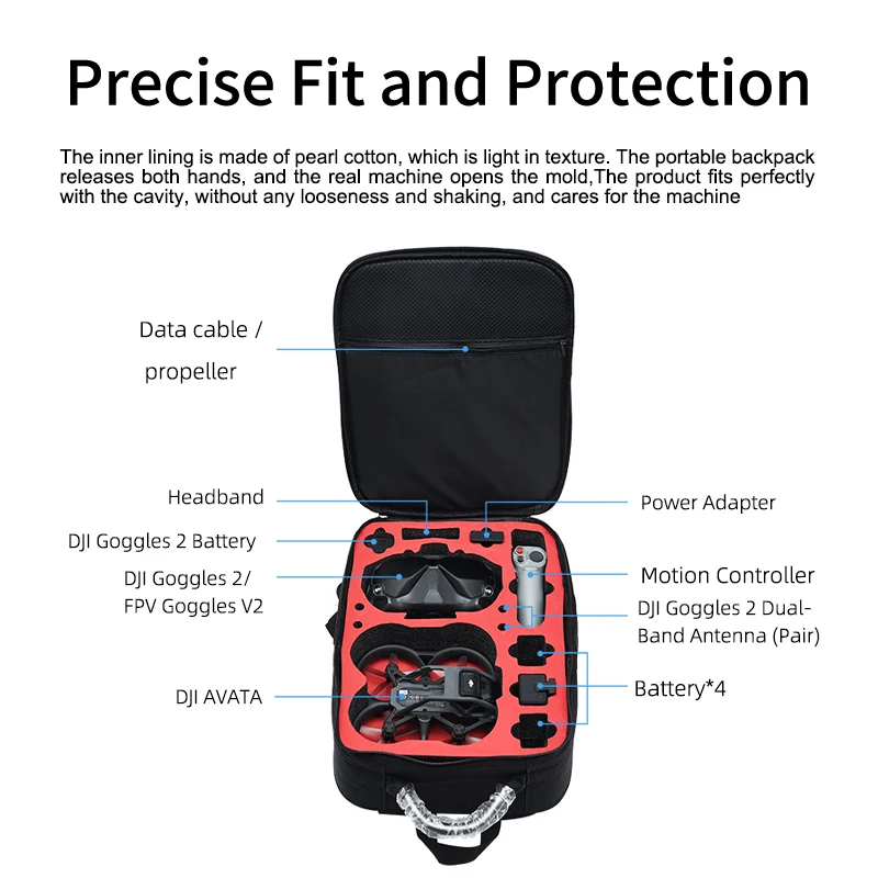 휴대용 케이스 배낭 나일론 방수 가방 고글 V2 G2  - Drone Battery Case 리뷰 및 가격
