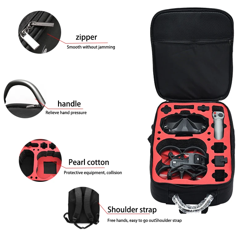 휴대용 케이스 배낭 나일론 방수 가방 고글 V2 G2  - Drone Battery Case 리뷰 및 가격
