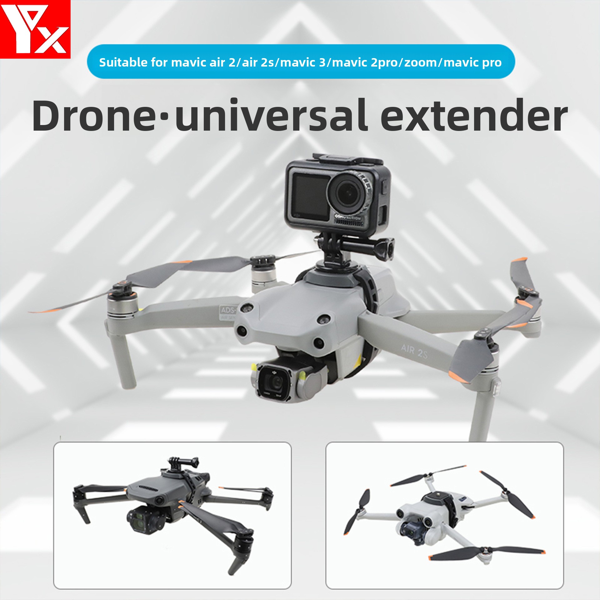 YX 탑 익스텐션 브래킷 드론 어댑터 홀더 DJI AI - Dji Drone Air 3 리뷰 및 가격