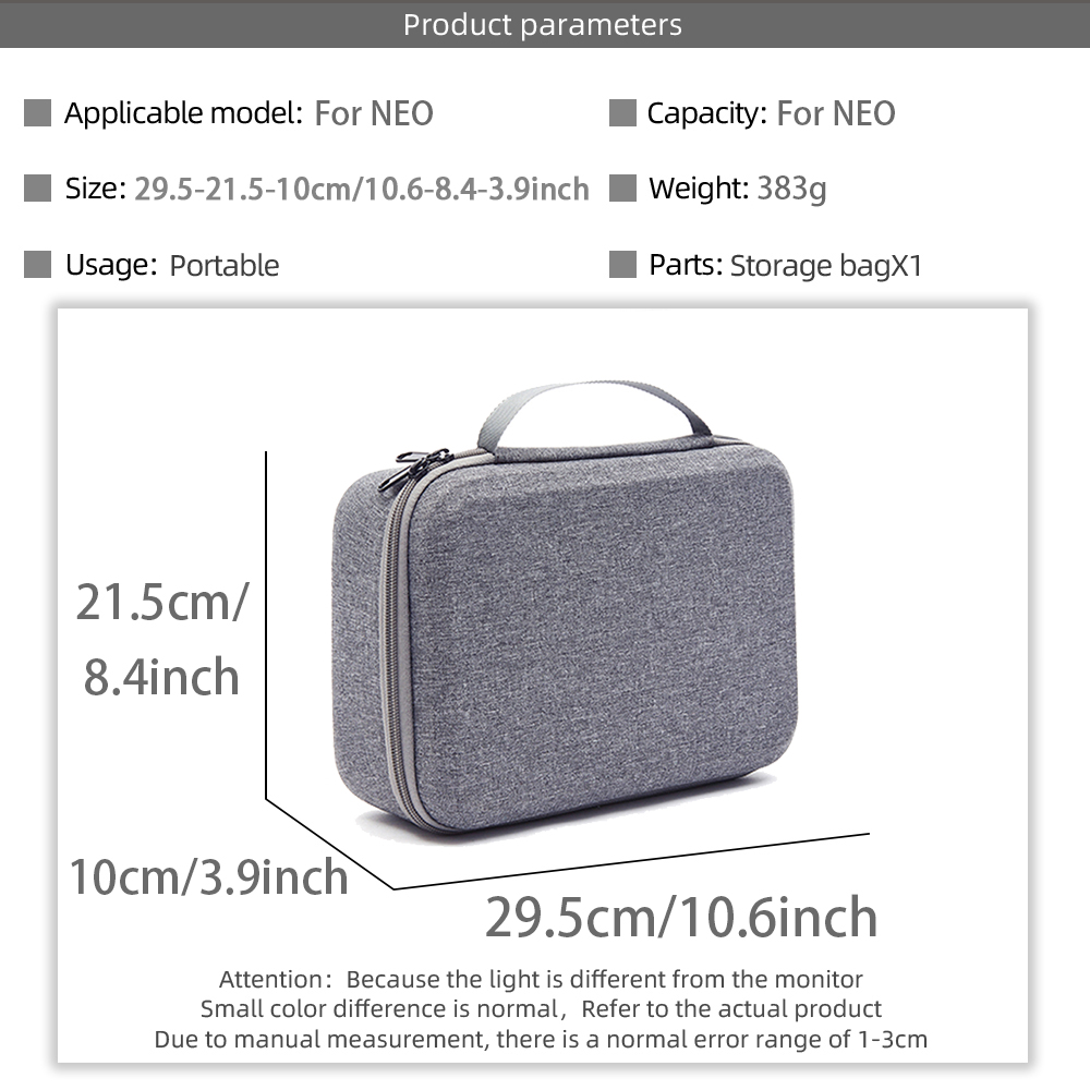드론 액세서리 보관용 보호 케이스, DJI Neo 드론 - Drone Battery Bag 리뷰 및 가격