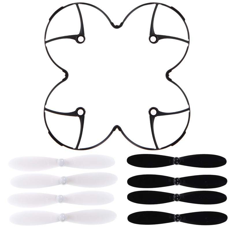 Hubsan X4/X6 프로펠러 가드 링 + 8 Pcs - Drone Battery Case 리뷰 및 가격