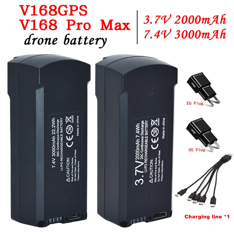 GPS V198 7.4V 3000mAh 배터리 RC 4 - Drone Battery Lipo 리뷰 및 가격